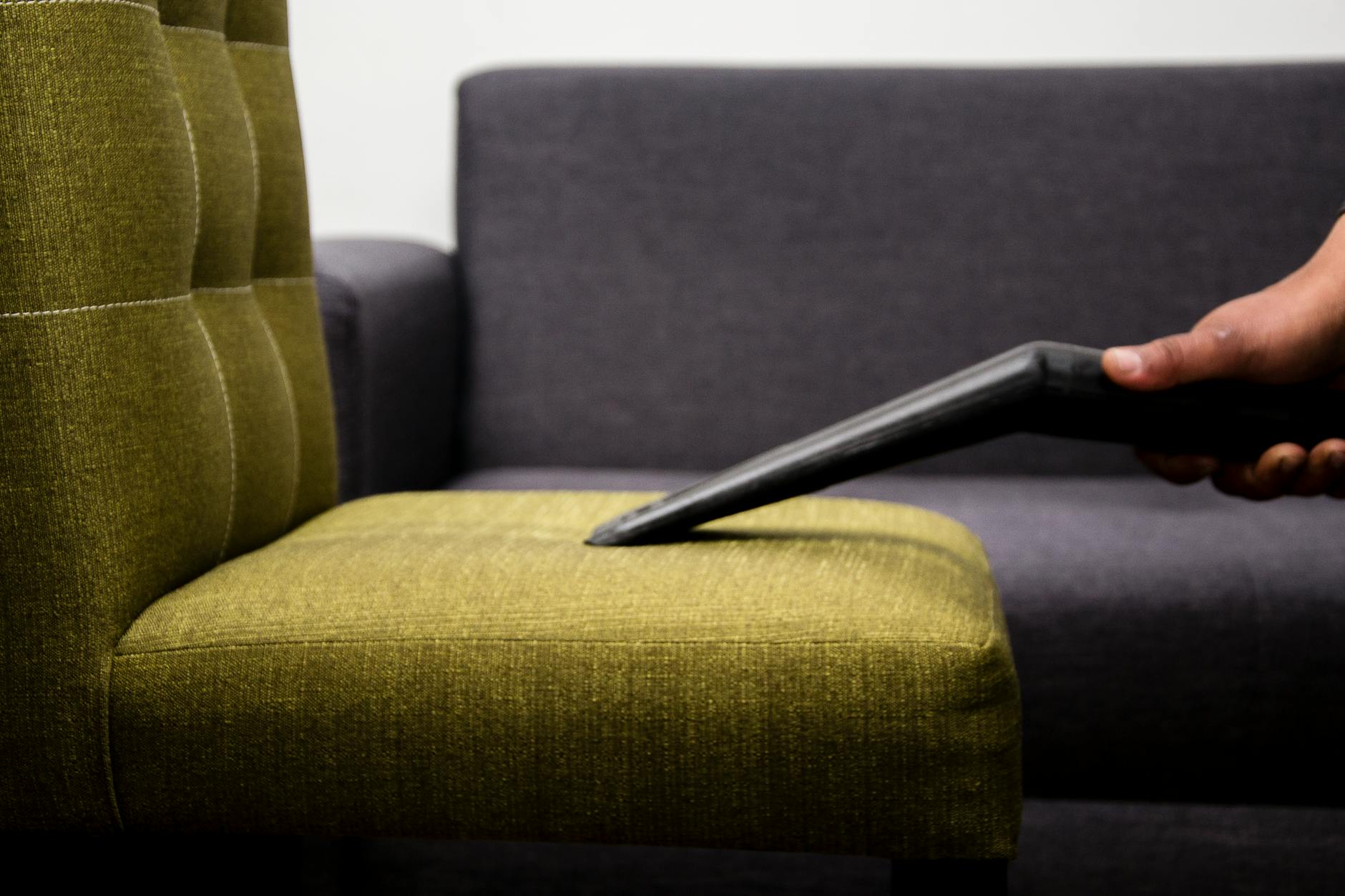 Professional upholstery cleaning service